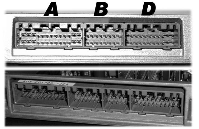 OBD2a plug configuration